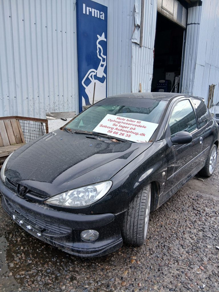 Peugeot 206 2,0 Hdi – biler til ophug hos Søborg Autoophug