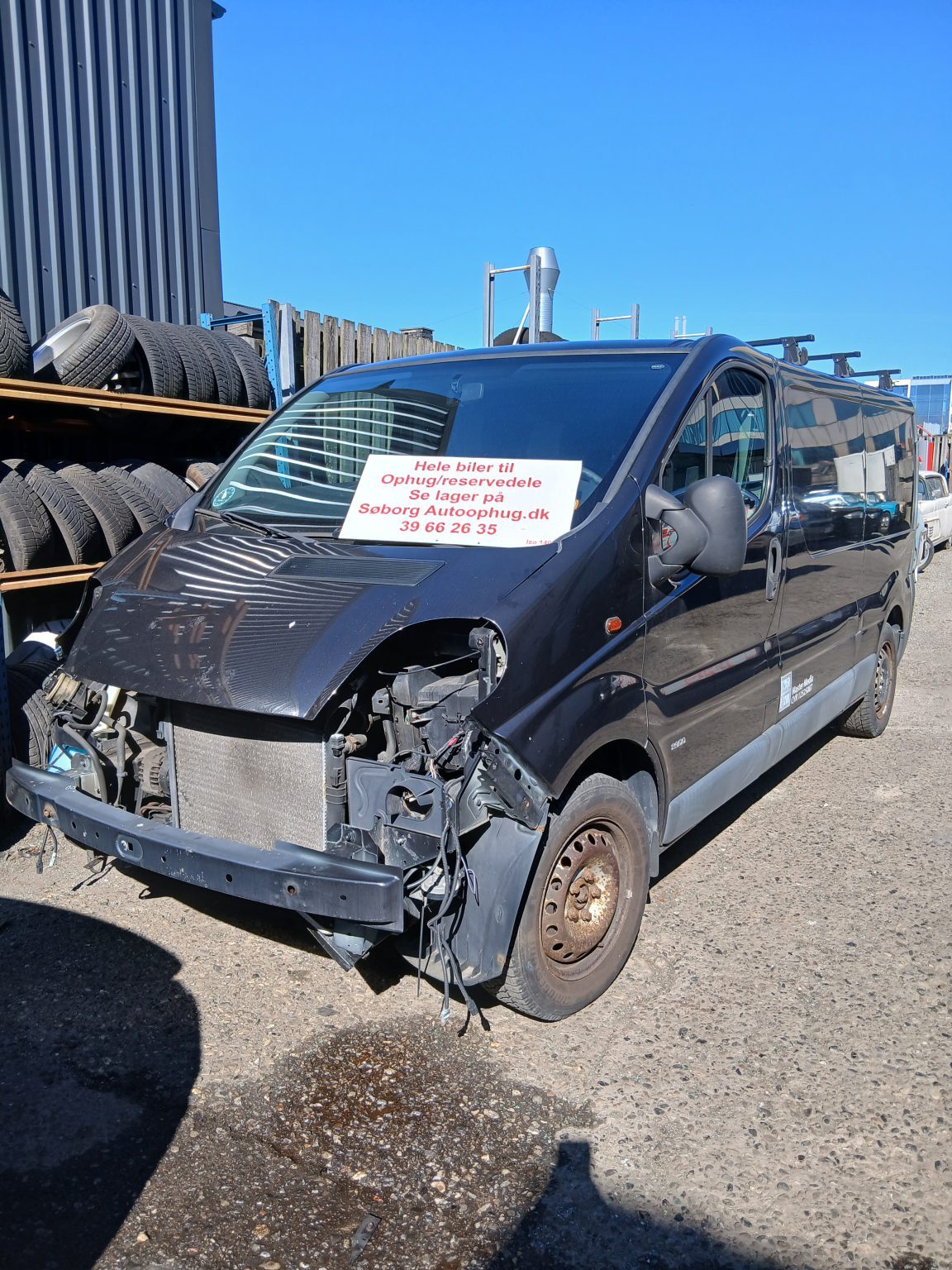 Opel Vivaro 1,9 Dti – biler til ophug hos Søborg Autoophug