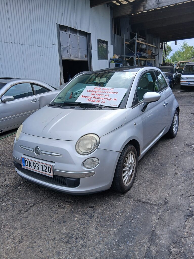 Fiat 500 1,3 MJT – biler til ophug hos Søborg Autoophug