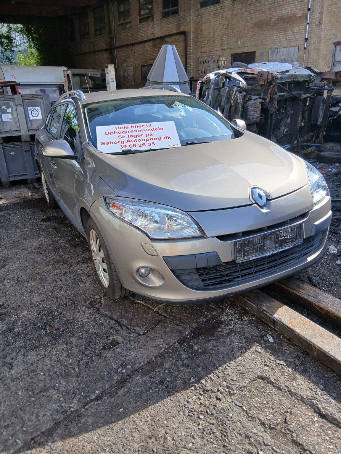 Renault Megane Sport Tourer – biler til ophug hos Søborg Autoophug