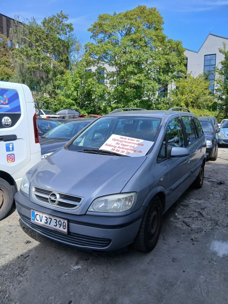 Opel Zafira 1,6 – biler til ophug hos Søborg Autoophug