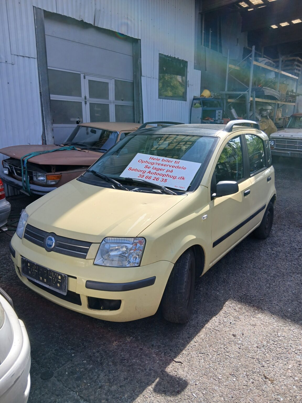 Fiat Panda 1,2 – biler til ophug hos Søborg Autoophug