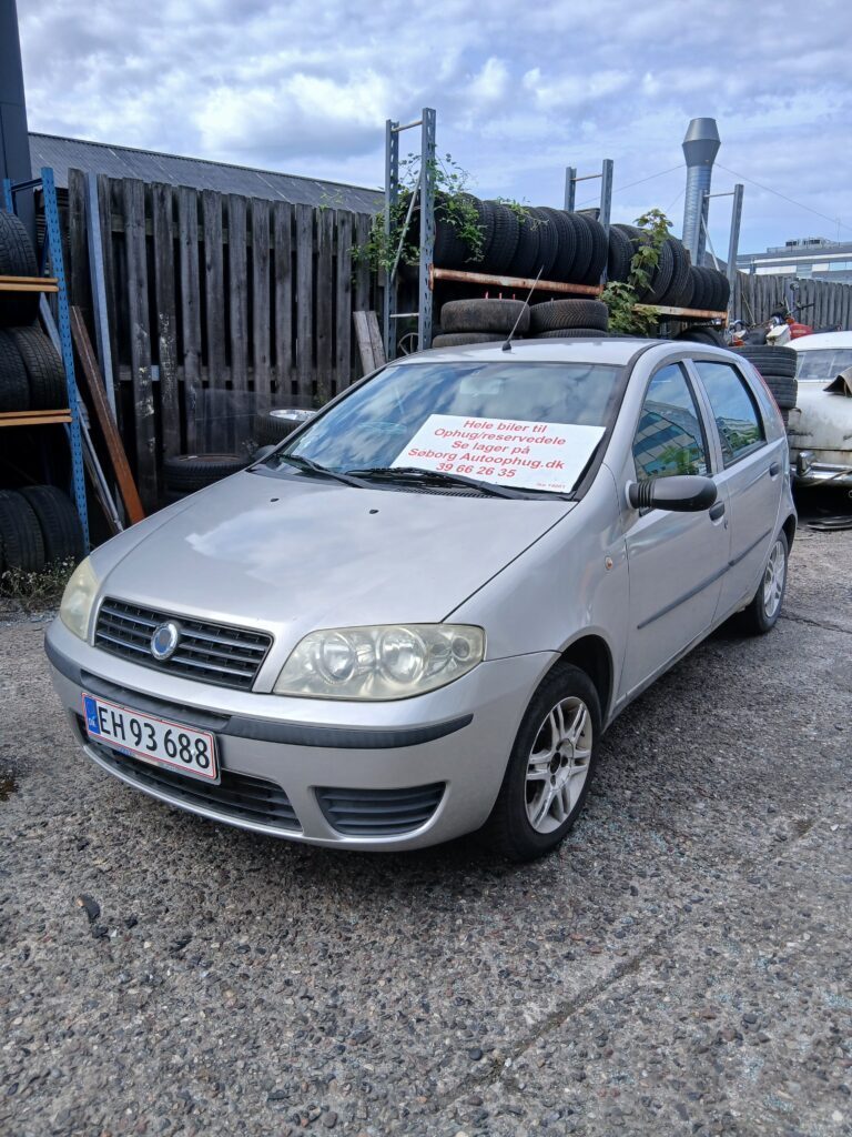 Fiat Punto 1,2 – biler til ophug hos Søborg Autoophug