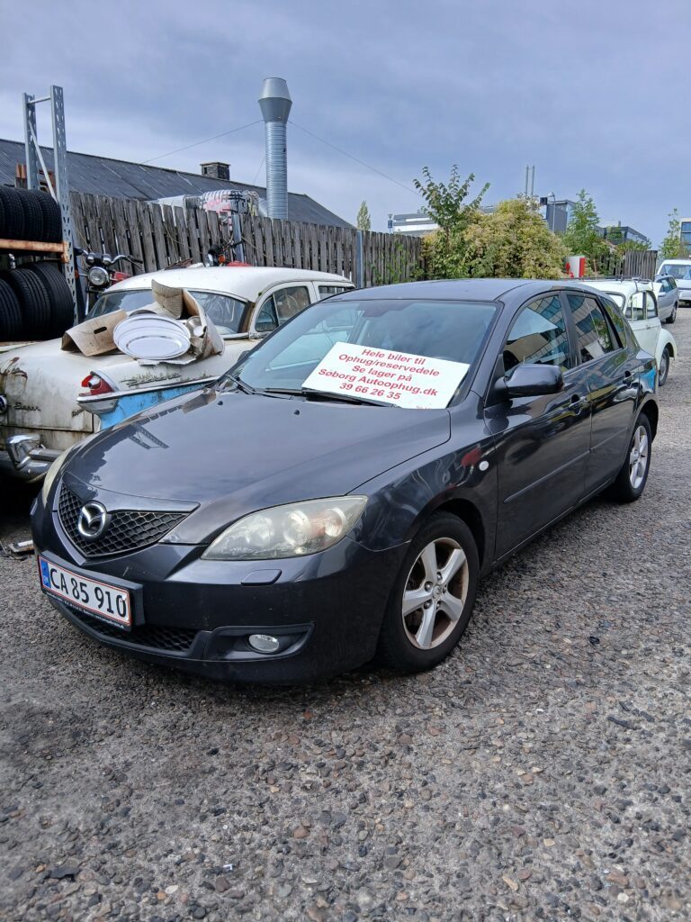 Mazda3 1,6 Hatchback – biler til ophug hos Søborg Autoophug