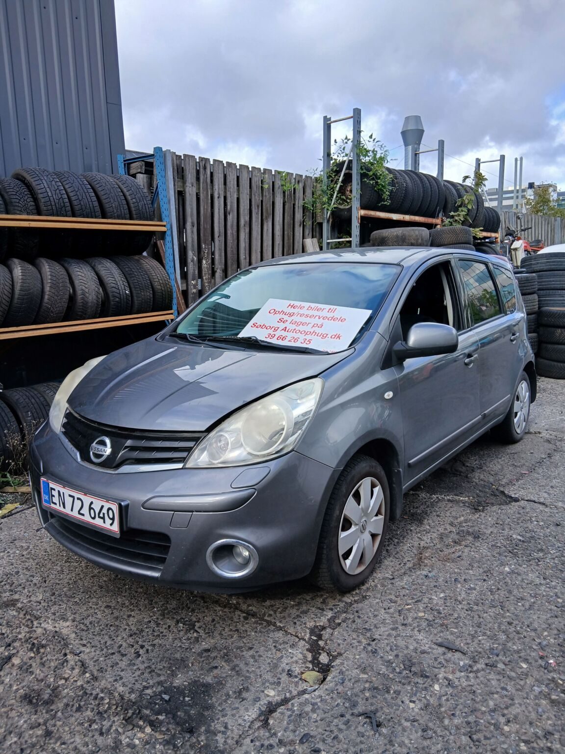 Nissan Note 1,4 – biler til ophug hos Søborg Autoophug