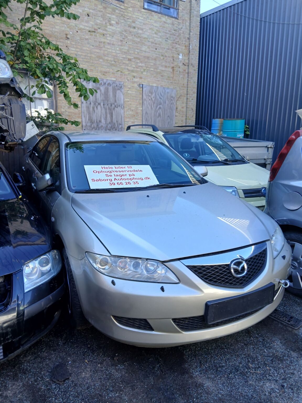 Mazda6 2,0 Hatchback – biler til ophug hos Søborg Autoophug
