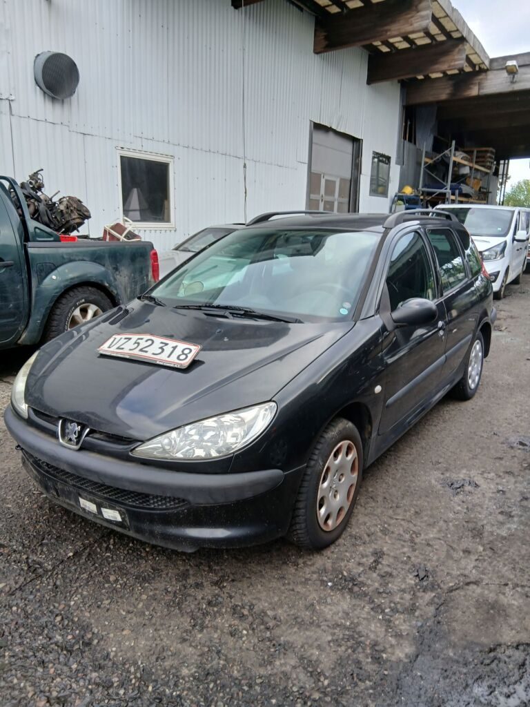 Peugeot 206 1,4 stc – biler til ophug hos Søborg Autoophug