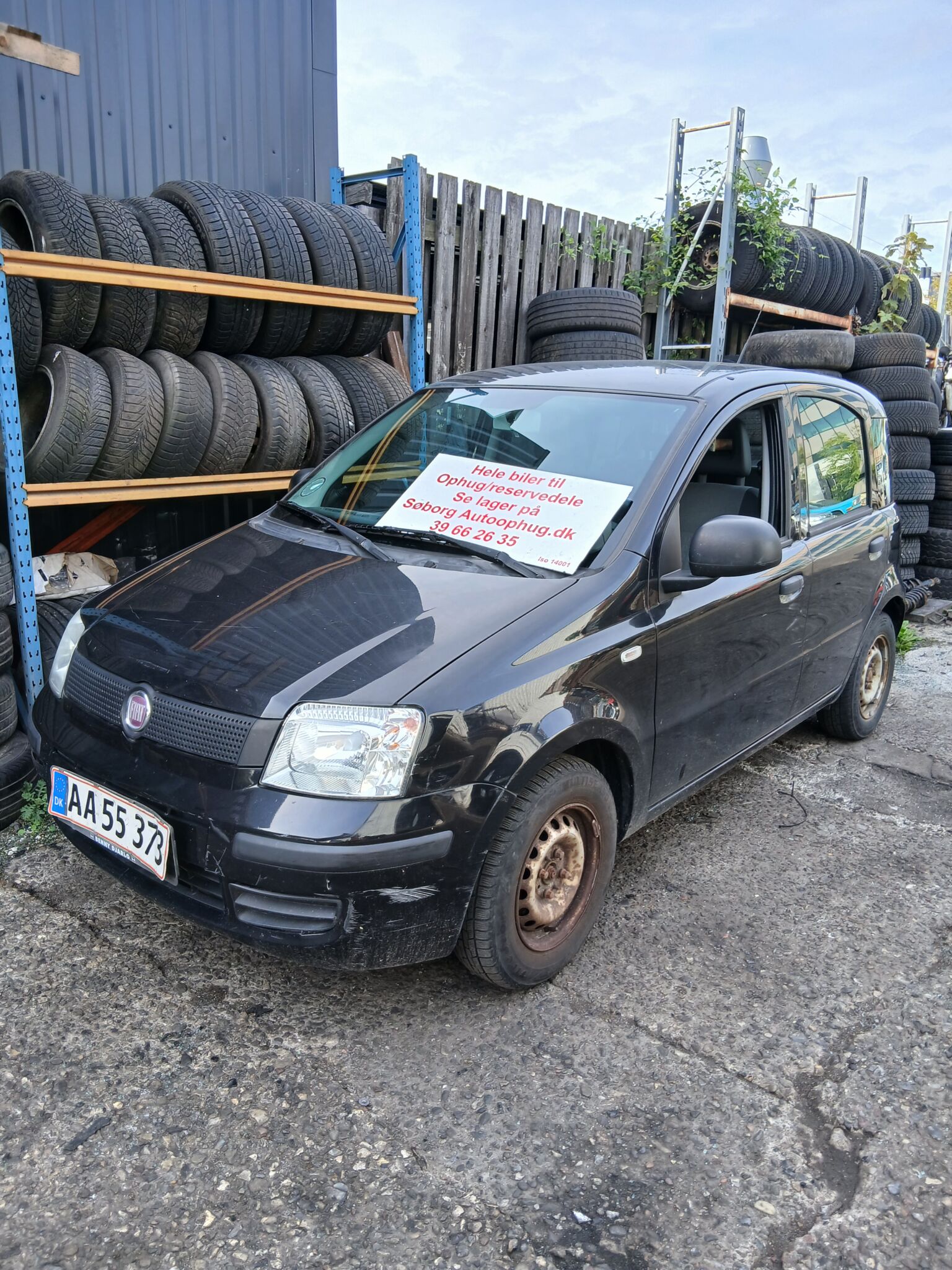 Fiat Panda 1,2 69 – biler til ophug hos Søborg Autoophug