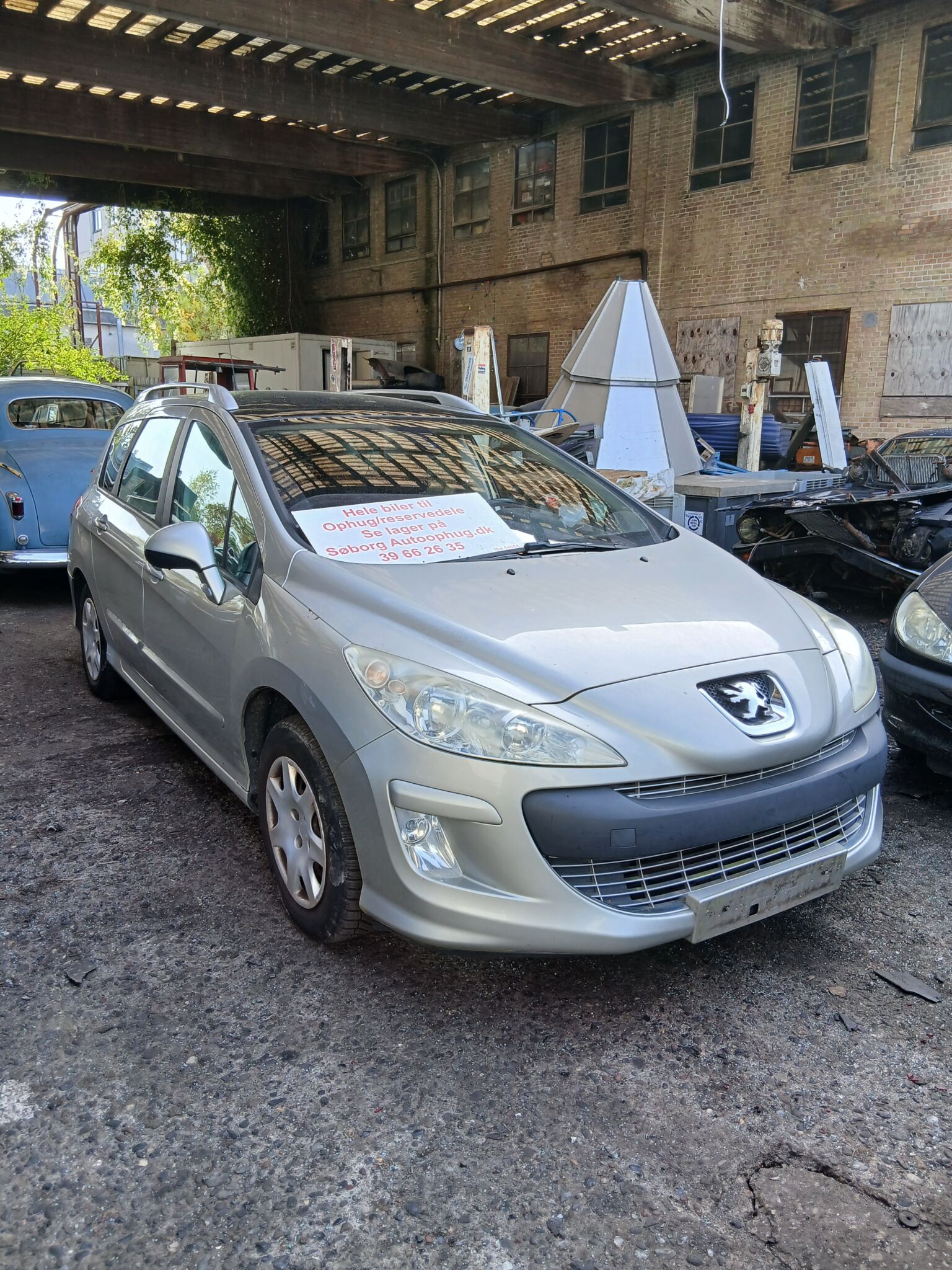 Peugeot 308 1,6HDi – biler til ophug hos Søborg Autoophug
