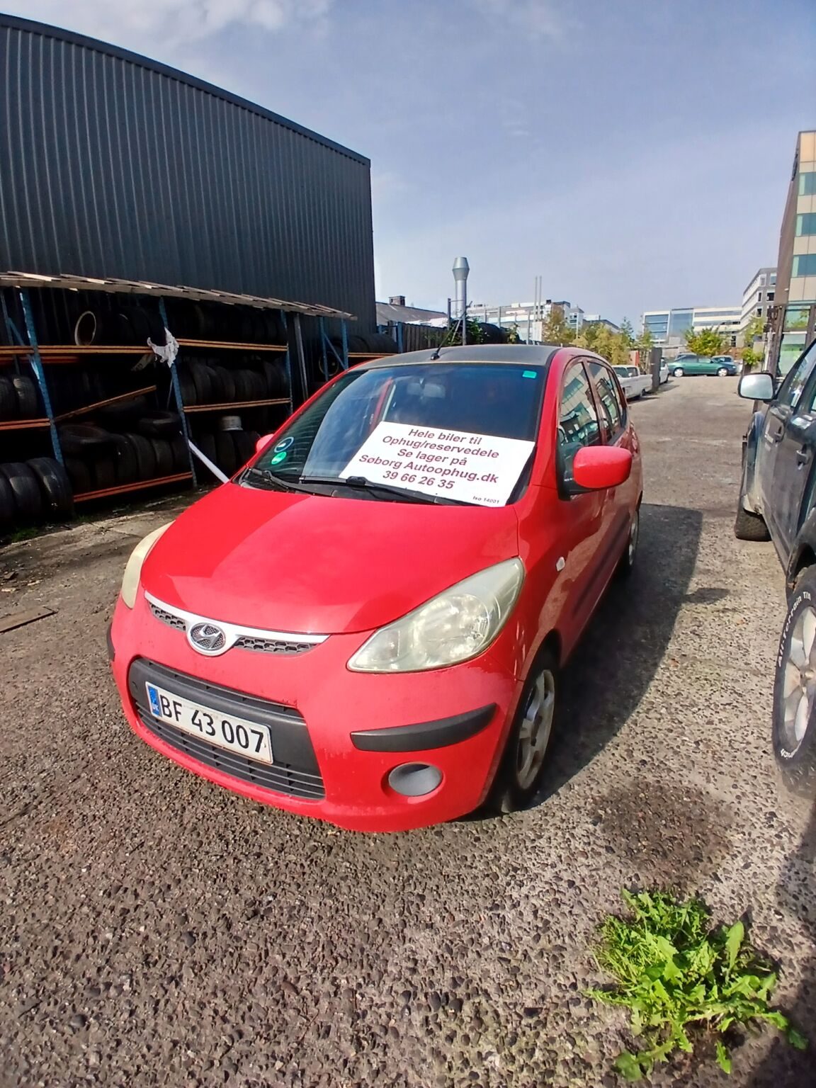 Hyundai I10 – biler til ophug hos Søborg Autoophug