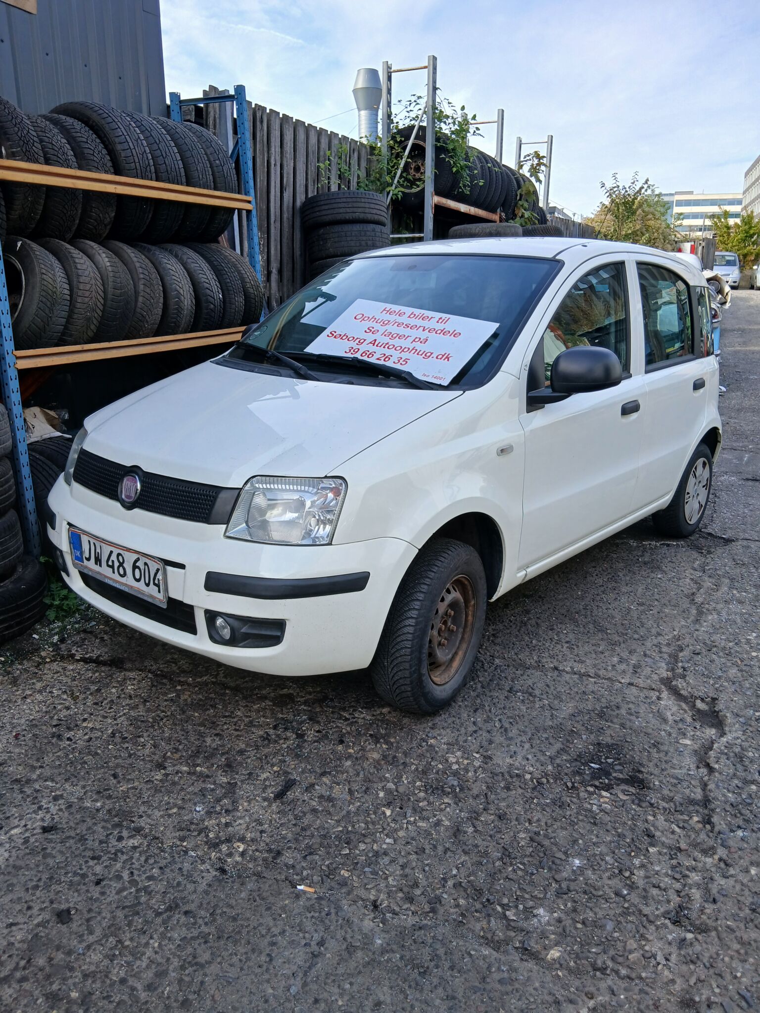 Fiat Panda 1,2 69 – biler til ophug hos Søborg Autoophug