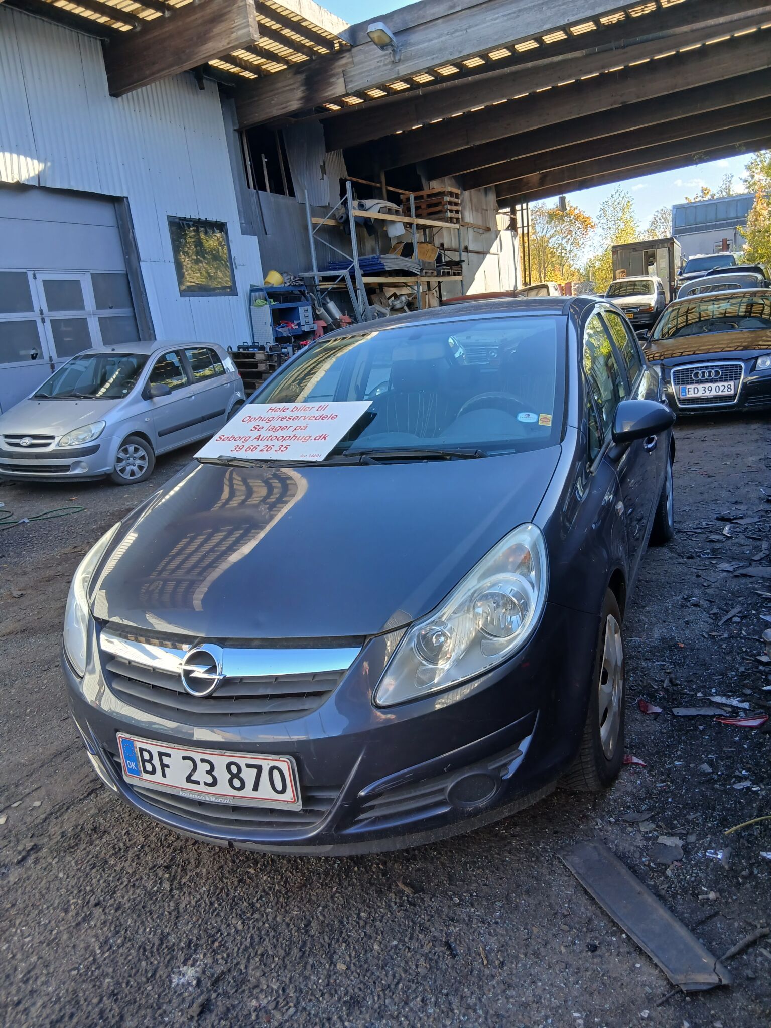 Opel Corsa 1,2 – biler til ophug hos Søborg Autoophug