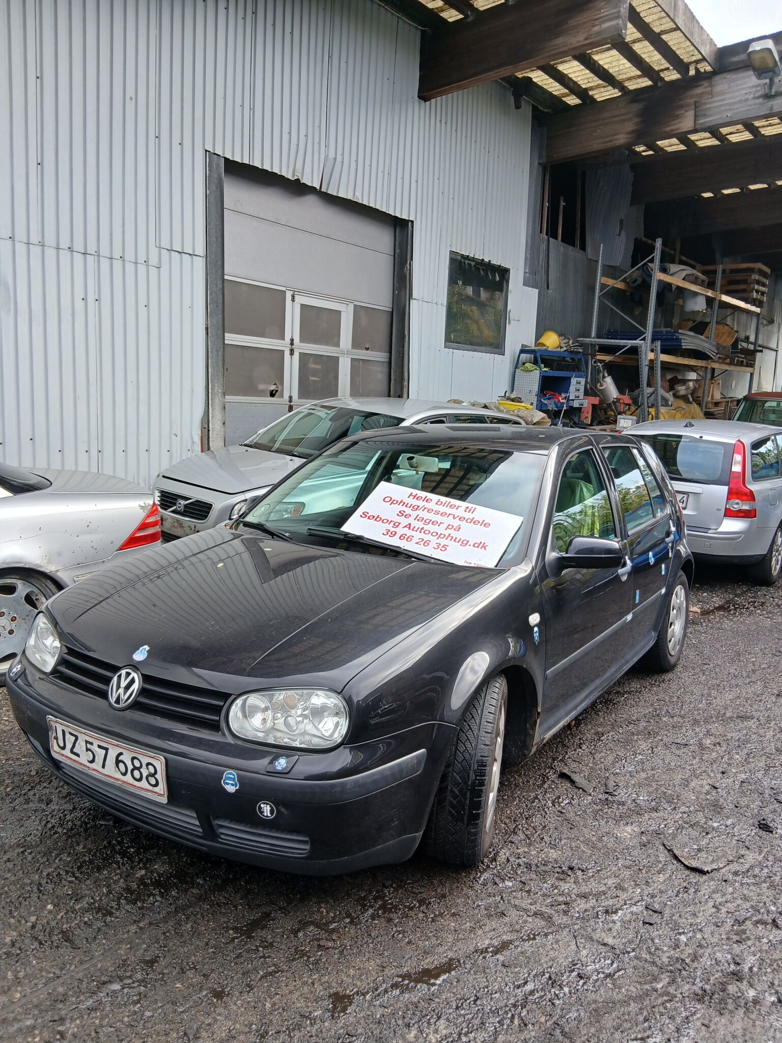 VW Golf 2,0 – biler til ophug hos Søborg Autoophug